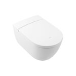 Villeroy&boch - viclean, wc douche sans rebord avec abattant,