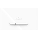 Plaque de d�clenchement wc villeroy et boch viconnect 300s blanc