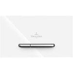 Villeroy&boch - viconnect - plaque de déclenchement e300 - white matt / chrome matt 922169n5 Villeroy&boch - viconnect - plaque de déclenchement e300 - white matt / chrome matt 922169n5