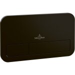 Villeroy&boch - viconnect plaque de d�clenchement wc 200s, noir mat