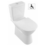 Villeroy&boch - wc sur pied sans bride vicare combipack directflush en cramique et duroplast - coloris ...