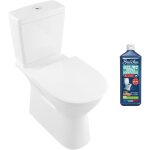 Villeroy&boch - wc  poser pmr sans bride villeroy et boch o. novo avec abattant + nettoyant