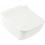 Villeroy&boch - venticello - wc suspendu avec abattant softclosing, directflush, blanc alpin 4611rs01 ...
