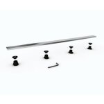 Wedi - barrette de finition � carreler pour �vacuation lin�aire 110 cm inox bross� fundo