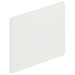 Vimar - couvercle haute rsistance pour bote v70006 blanc v70106
