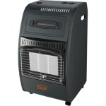 Vinco - poele chauffage combine' gaz ventile' 4200w allumage pie'zo avec roulettes re'glables avec thermostat ...