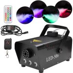 Swanew 500w rgb led mini machine à fumée disco dj party machine à brouillard Swanew 500w rgb led mini machine à fumée disco dj party machine à brouillard