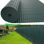 Vingo - swanew canisse en pvc double face, 90% d'occultation, vert, h. 80 cm x l. 400 cm Vingo - swanew canisse en pvc double face, 90% d'occultation, vert, h. 80 cm x l. 400 cm