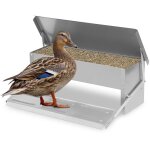 Vingo - swanew mangeoire xl pour poules distributeur automatique  pdale en acier 5 kg