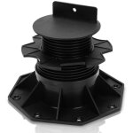 Swanew plot rglable de 60  140 mm 10 pices pour terrasse bois et composite socle en plastique roulements ...