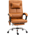 Vinsetto - fauteuil de bureau direction massant hauteur r�glable dossier inclinable repose - pied int�gr� ...