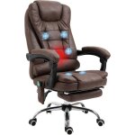 Vinsetto - fauteuil de bureau direction massant chauffant hauteur réglable dossier inclinable repose ... Vinsetto - fauteuil de bureau direction massant chauffant hauteur réglable dossier inclinable repose ...