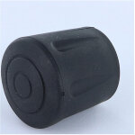 Vis express - embout rond envellopant caoutchouc vulcanis� noir pour tube 8 � 9 - 10 pi�ces