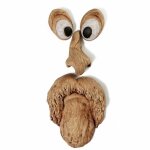 Visage arbre, d�coration pour tronc d'arbre, d�cor de visage d'arbre, d�coration de jardin d�coration ...