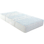 Visiodirect - matelas r�versible celia 90 x 190, � m�moire de forme, ferme, ind�pendance du couchage, ...