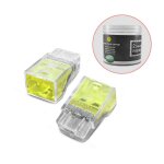 Miidex lighting - boite de 100 connecteurs rapides 2 fils rigides ® Miidex lighting - boite de 100 connecteurs rapides 2 fils rigides ®