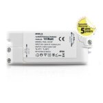 Transformateur led 10w 12 volts dc ip50 miidex lighting�