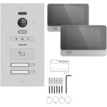 Visiophone collectif pour 2 appartements philips welcomehive pro 2
