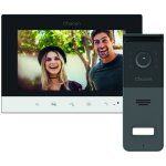 Visiophone filaire �cran lcd 7'' - ip55 - blanc et noir chacon