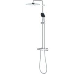 Grohe - vitalio comfort 250 colonne de douche avec mitigeur thermostatique + douche de t�te + douchette ...