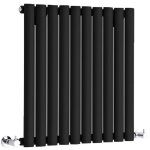 Hudson reed - vitality ? radiateur design horizontal ? noir ? 63. 5 x 59 cm Hudson reed - vitality ? radiateur design horizontal ? noir ? 63. 5 x 59 cm