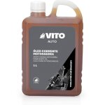 Lubrifiant moteur 4 temps - bouteille 1 litre huile moteur pour trononneuse tondeuse motoculteur groupe ...