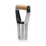 Plantoir � bulbes 230mm outil de jardin manche bois inox haute qualit� vito