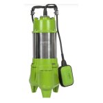 Vito - pompe de relevage eaux uses 1500w egouts caves acier inoxydable