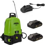 Vito - pulvérisateur electrique à batterie 20v 16l 5bar + 2 batteries lithium 2ah + chargeur Vito - pulvérisateur electrique à batterie 20v 16l 5bar + 2 batteries lithium 2ah + chargeur