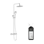 Vitra - colonne de douche aquaheat bliss 250 + nettoyant briochin