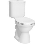 Vitra - pack blanc wc normus complet avec r�servoir 3 / 6l sortie horizontale 9780b003 - 0599