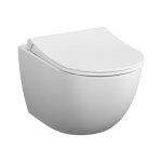 Vitra - wc suspendu sans bride sento blanc + abattant Vitra - wc suspendu sans bride sento blanc + abattant