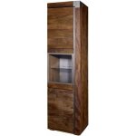 Vitrine 55x45 manguier laqu� brun amsterdam 20