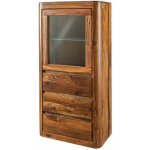Vitrine 70x40 palissandre ciré noisette toronto 208 Vitrine 70x40 palissandre ciré noisette toronto 208