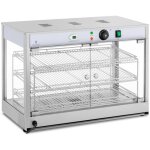 Vitrine chauffante - royal catering - puissance : 1 200 w - plage de temprature : 25 - 85 c