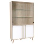 Vitrine, vaisselier, argentier malmo grand modèle + led. meuble type scandinave idéal pour votre salle ... Vitrine, vaisselier, argentier malmo grand modèle + led. meuble type scandinave idéal pour votre salle ...