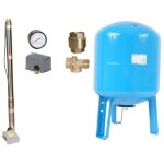 Viva - kit forage complet 100l 52 l - min � 72 m avec accessoires