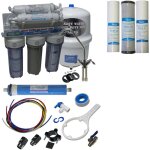 Viva - osmoseur domestique 6 �tapes de filtration ro6 75gpd + jeu de cartouches (3 pi�ces)
