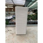 Vivaio garden forest - vase carr 75cm haut shabby rigato shabby vasar grey ghisa - couleur : blanc perle ...