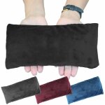 Bouillotte micro - ondes 10 x 22 cm d�houssable pour toutes parties du corps - noir vivezen