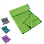 Serviette de yoga 63 x 180 cm antidrapante - vert vivezen