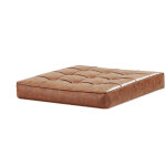 Vivol - coussin pour repose - pieds berlin ottoman - marron vintage