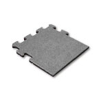 Vivol - dalle caoutchouc 25 mm - 50 x 50 cm - gris - système puzzle - bordure Vivol - dalle caoutchouc 25 mm - 50 x 50 cm - gris - système puzzle - bordure
