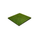 Vivol - dalle en caoutchouc avec couche sup�rieure en gazon artificiel 30 mm - 50x50 cm