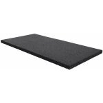 Vivol - dalle de caoutchouc pour passage de toit plat - 50 x 100 cm - 30 mm d'paisseur