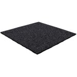 Vivol - dalle pour salle de sport 'fifteen' - 100x100cm - 20mm - epdm gris clair + sbr noir