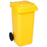 Poubelle / mini container 120 litres - jaune