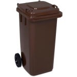Vivol - poubelle / mini container 120 litres - marron
