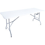 Vivol - table pliante en plastique 180 x 74 cm Vivol - table pliante en plastique 180 x 74 cm