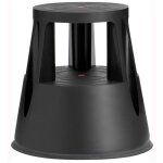 Vivol - tabouret marche pied - noir - mobile